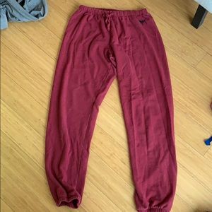 pink sweatpants